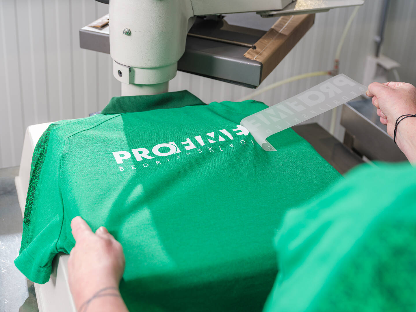 Bedrijfskleding Profimex bedrukken
